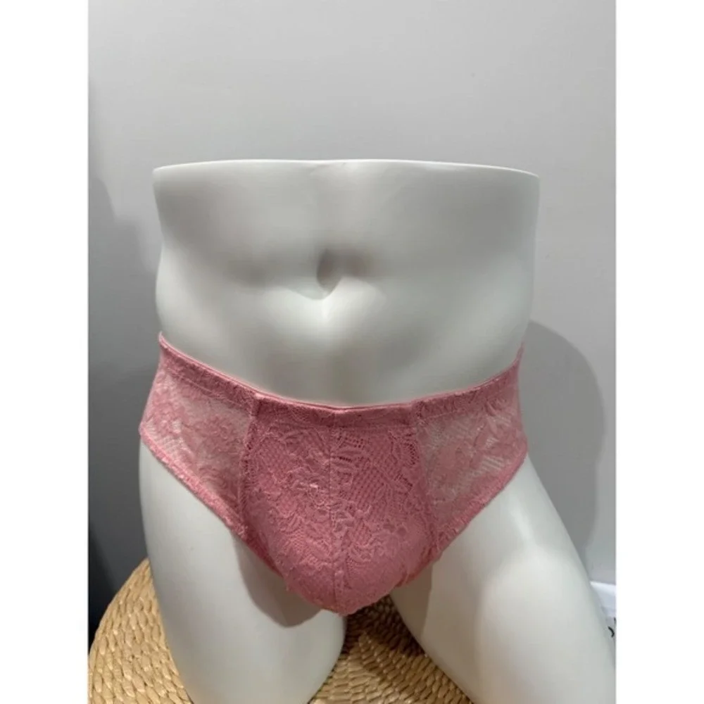 Cosabella Never Say Never Comfort Micro Brief Jaipur Pink Lace Mid Rise Brief M